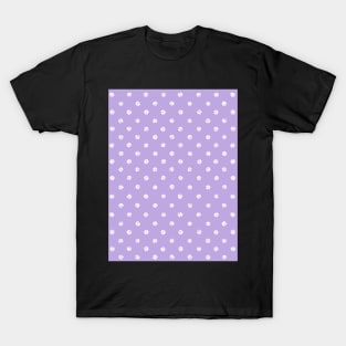 White daisies in Lilac T-Shirt